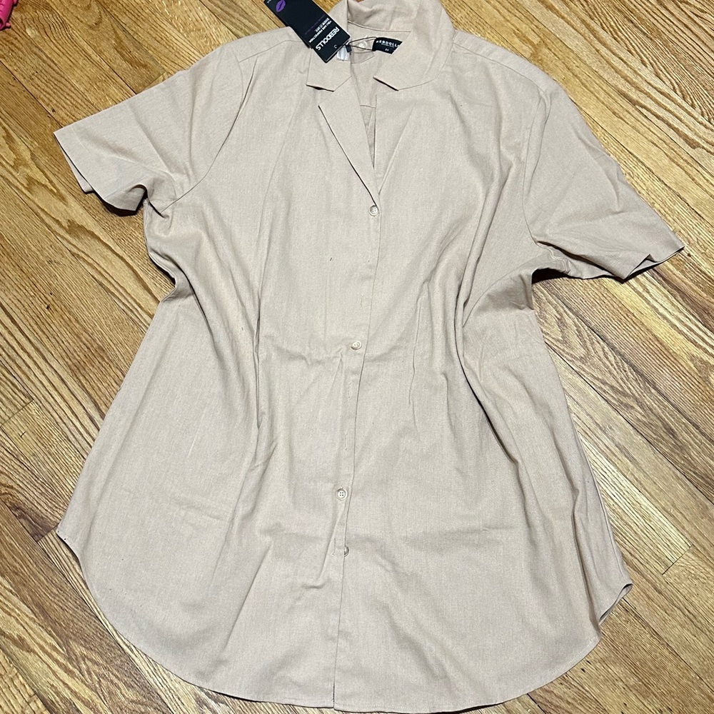 NWT “Beach🌅Night” button-down oversize dress